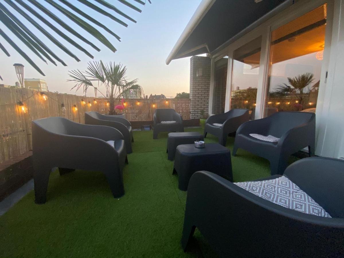 The Jungle - Duo Studio With Kingsize Terrace Groninga Exterior foto