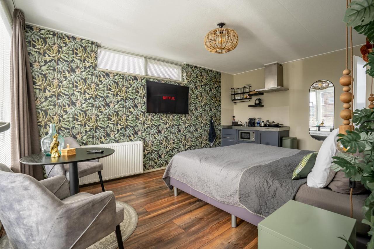 The Jungle - Duo Studio With Kingsize Terrace Groninga Exterior foto