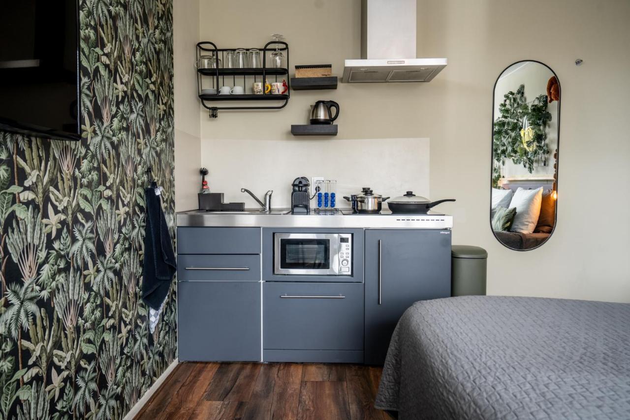 The Jungle - Duo Studio With Kingsize Terrace Groninga Exterior foto